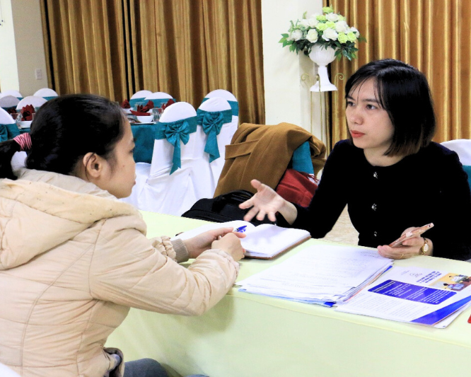 Tăng cường năng lực trợ giúp pháp lý cho phụ nữ và trẻ em gái khuyết tật Nghệ An